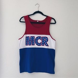 My Chemical Romance american flag tank